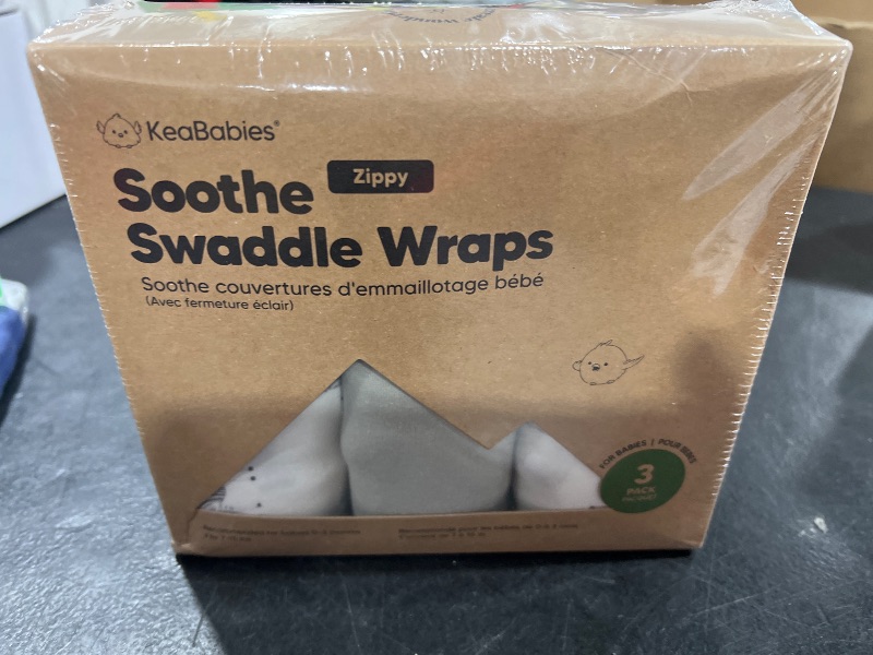 Photo 1 of Baby Swaddle Sleep Sacks with Zipper - 3-Pack Swaddles for Newborns 0-3 Months, Infant, Baby Girls, Boys, Soft & Durable Newborn Sleep Sack, Easy Diaper Change Swaddling Blanket (The Wild)
