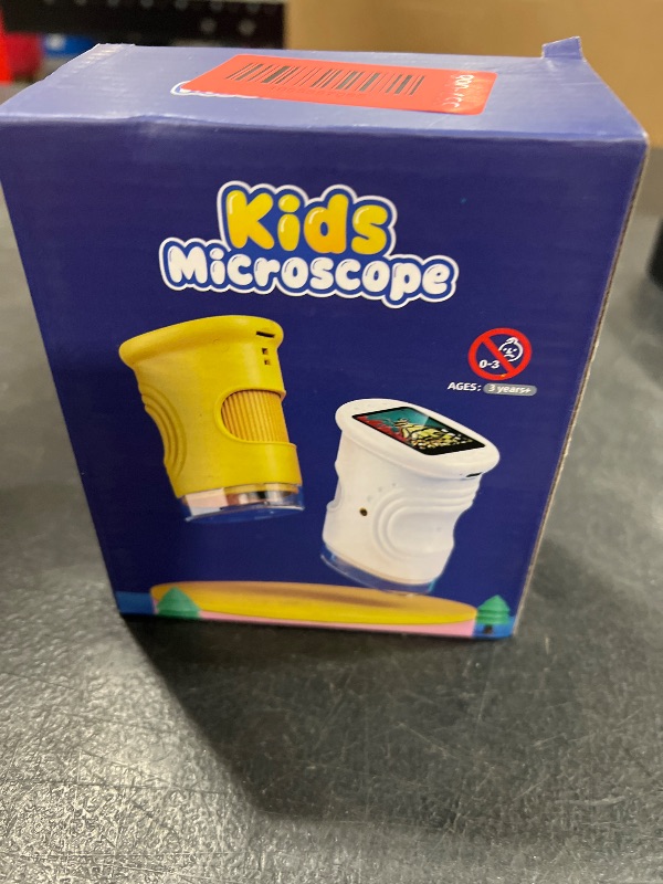 Photo 1 of 1000X Handheld Digital Microscope for Kids: Pocket Microscope with 2.0" IPS Screen - STEM Toys Birthday Gifts for Girls Boys - Portable Edu Science Kits Toddler Age 3-6 6-12