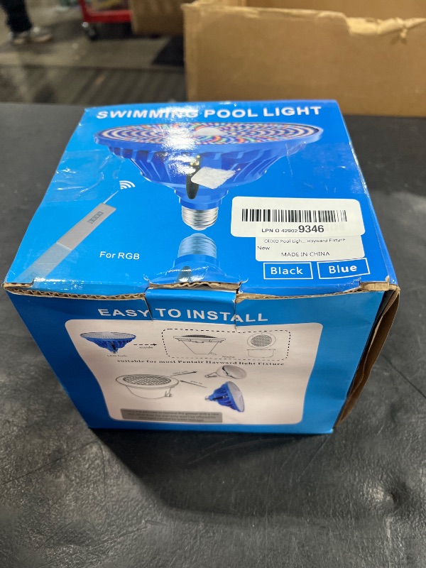 Photo 1 of CEDIO 120V 90W Pool Lights for Inground Pool, Led Pool Light Bulb for Inground Pool, Color Changing Underwater Pool Light with Remote Control, E26/E27 Replacement