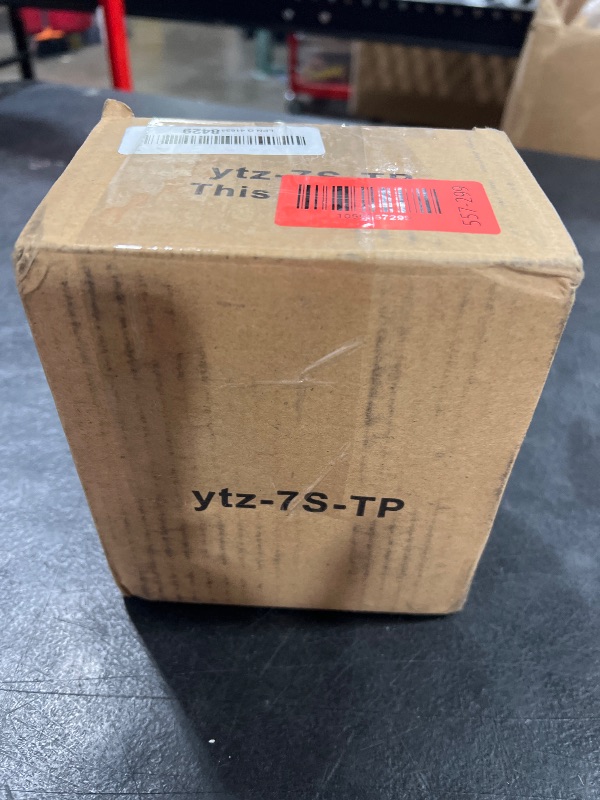 Photo 1 of Weize YTZ7S-BS Sealed Maintenance Free AGM Battery Replacement YTZ7S Compatible with Honda TRX450ER TRX450R ATV Motorcycle Battieres