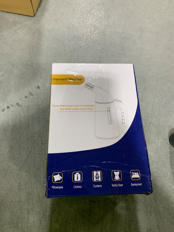 Photo 1 of Blesgam Steamer for Clothes 700W, Fast Heat-up in 40S, Clothes Steamer with 120ML Water Tank, 25g/min Strong Penetrating Steam, Handheld Steamer Iron for Travel and Home(GY169)