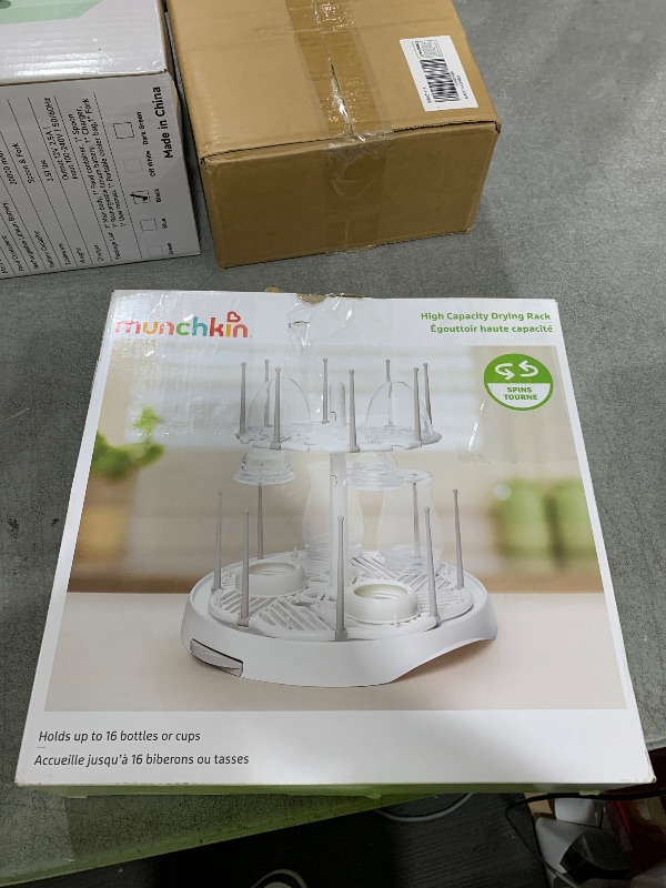 Photo 1 of Munchkin® High Capacity Drying Rack for Baby Bottles and Accessories, White