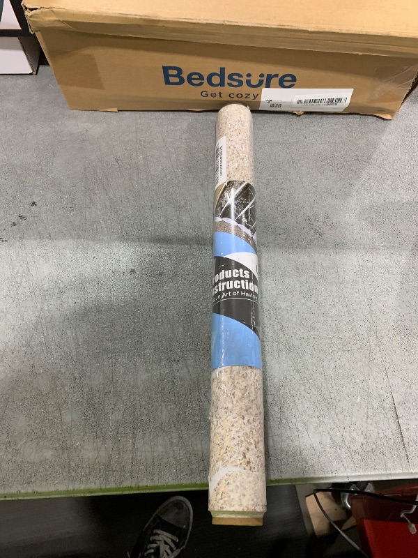 Photo 1 of Livelynine Contact Paper for Countertops Beige Granite Wallpaper Kitchen Countertop Peel and Stick Desk Covering Self Adhesive Laminate Counter Top Contact Paper Waterproof Vinyl Wrap 15.8x78.8 Inch