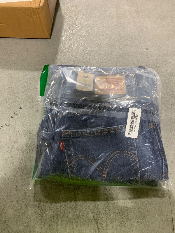 Photo 1 of Levi's Women's Snap Ribcage Straight Ankle Jeans, (New) Dark Indigo Worn in, 29