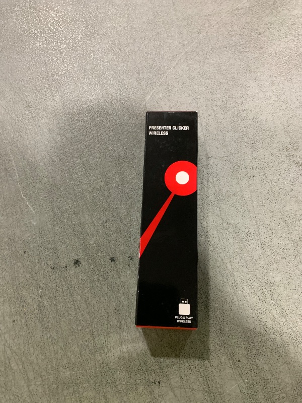 Photo 1 of DinoFire USB Type C Wireless Presenter Remote Presentation Clicker,Volume Control PowerPoint Clicker with Red Pointer Long Range PPT Slide Advancer for Mac Laptop PC Computer