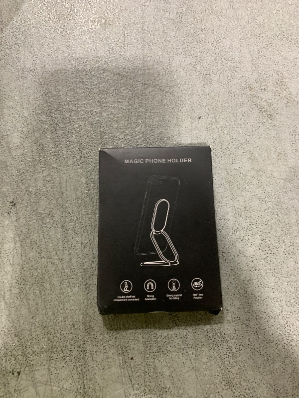 Photo 1 of Rimyam Phone Ring Holder Finger Kickstand Foldable Cellphone Back Stand 360° Rotation Metal Ring Grip Holder for Magnetic Car Mount Compatible with iPhone iPad Smartphone