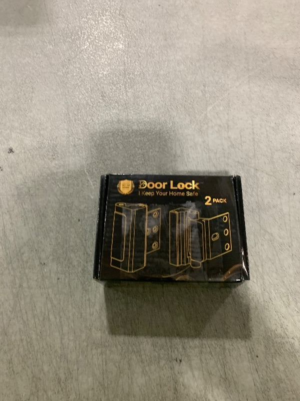 Photo 1 of Home Security Door Lock Door Reinforcement Lock Door Locks for Kids Safety Flip Door Lock Latch Childproof Night Lock Door Security Front Door Child Safety Lock High Security Locks for Doors Inside