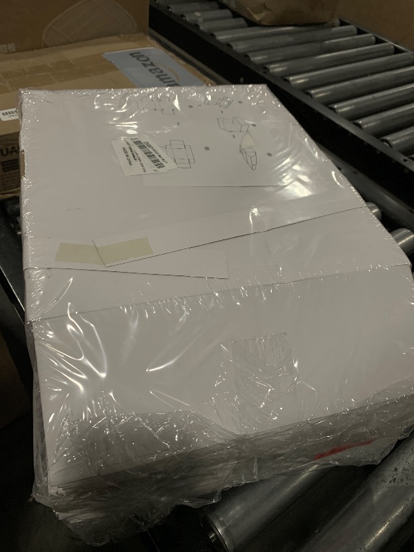 Photo 1 of Mcfleet 24 Pack 12x9x4 Shipping Boxes - White Corrugated Cardboard Mailing Box Packaging for Small Business - Tab Locking Literature Mailer Flat Empty Gift Packing Supplies