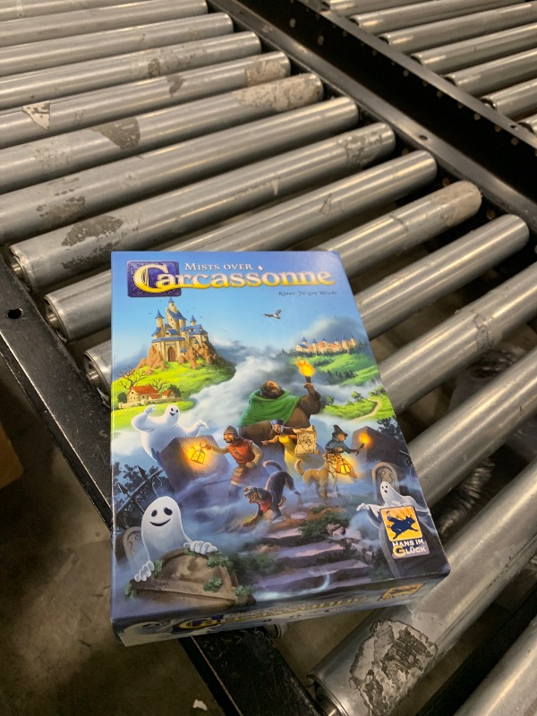 Photo 1 of Mists Over Carcassonne Board Game | Territory Building Strategy Game | Cooperative Family Game for Kids and Adults | Ages 8+ | 1-5 Players | Average Playtime 45 Minutes | Made by Z-Man Games