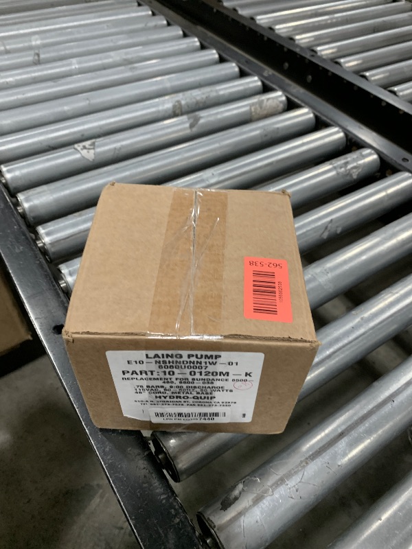 Photo 1 of Pump, Circ, Laing E-10, 115v, 3/4" b, 4ft Bare Cord