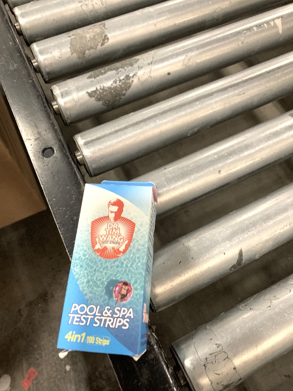 Photo 1 of Dr.Tim.Wang Pool and Hot Tub Test Strips - Medical Grade Precision 4 in 1 Pool Water Test Kit - Testing pH Free Chlorine(Bromine) Total Alkalinity & Cyanuric Acid