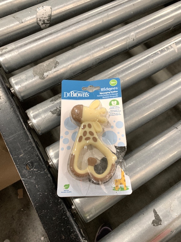 Photo 1 of Dr. Brown's Ridgees Giraffe, Massaging Baby Teether, Designed by a Pediatric Dentist, BPA Free, 3m+