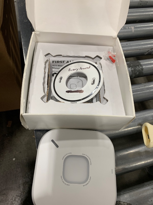 Photo 1 of First Alert SC5 Battery Smart Smoke & Carbon Monoxide Alarm, SMCO600NV, 1-Pack