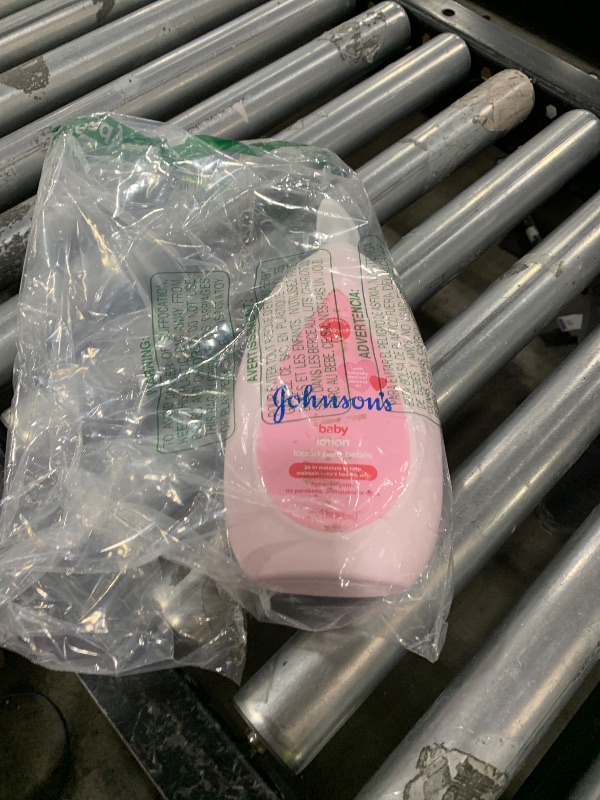 Photo 1 of Johnson's Baby Lotion with Coconut Oil, Aloe Vera & Vitamin B5, 72 HR Hydration, Skin Moisturizer, Hypoallergenic, Safe for Newborn, Protects From Dryness & Strengthens Skin, 27.1 fl. Oz