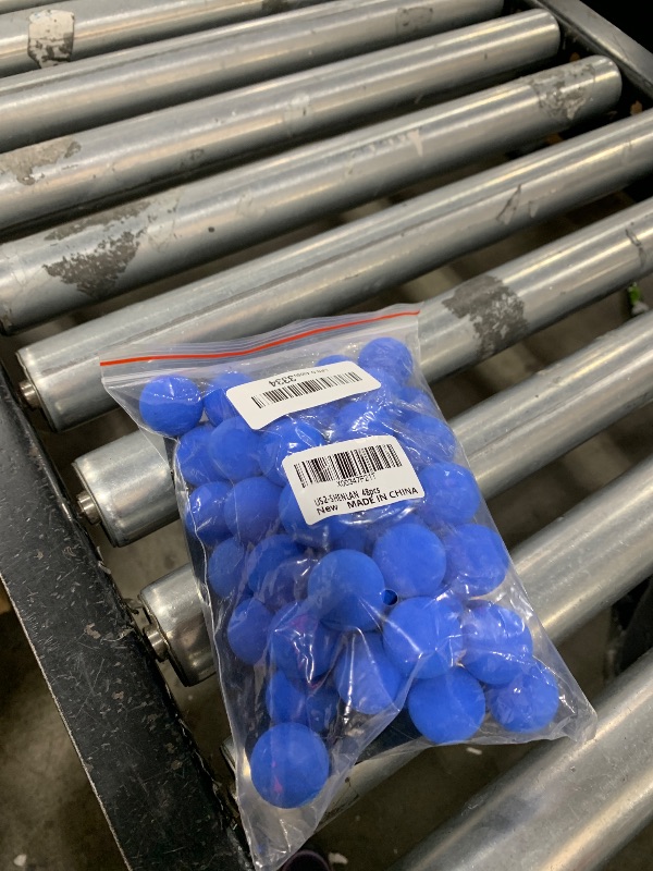 Photo 1 of 48 Pieces Popper Refill Balls,Dark Blue 1.2 Inch Soft Foam Balls Refill Popper Soft Balls for Popper Refills