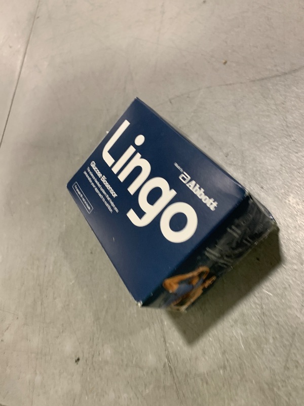 Photo 1 of Lingo Continuous Glucose Monitor (CGM) & App. Made by Abbott. Know the impact of what you eat. 1 Lingo biosensor lasts up to 14 Days*. Designed for iPhone 11 device or Later. US Only.