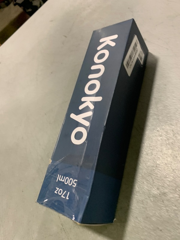 Photo 1 of Konokyo Insulated Water Bottles,17 oz Double Wall Stainless Steel Vacumm Metal Flask for Sports Travel,Ocean Dream