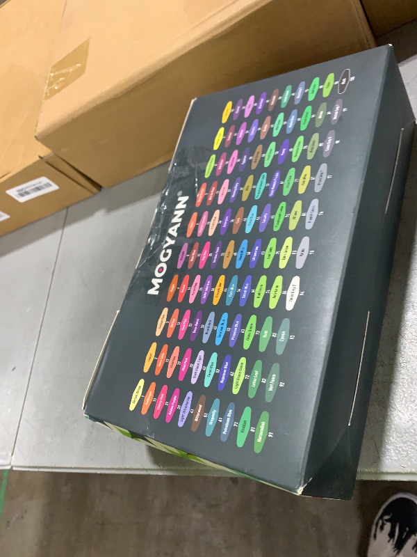 Photo 1 of Mogyann Markers for Adult 100 Colors Dual Tip Pens with Fine and Brush Tip for Coloring and Calligraphy Drawing