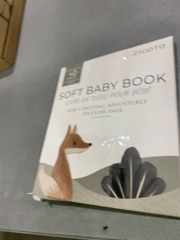 Photo 1 of Soft Baby Book with Touch and Feel Pages - Cute Sensory Book for Babies 0-6, 6-12 & 12-18 Months with Mirror & Crinkle Paper - The Perfect Christmas Toy for Baby Showers Or as a Newborn/Infant Gift