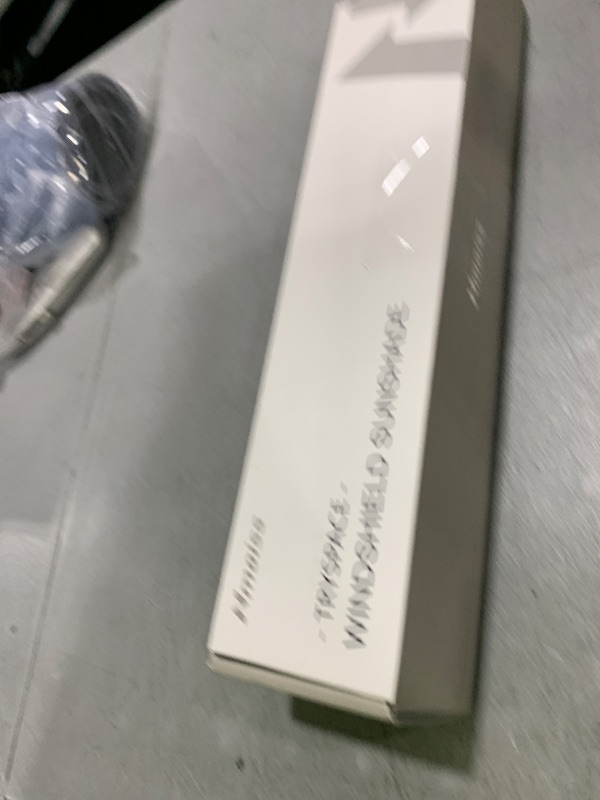 Photo 1 of [2025 Upgrade] Nmoiss Windshield Sun Shade Umbrella - [Vinyl Coating Heat Shield] Protect Car from Sun Rays & Heat Damage Keep Cool and Protect Interior, Spring Structure Edge Medium 56" L x 31" W