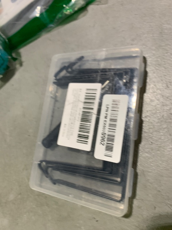 Photo 1 of Adjustable Outdoor Light String Hooks for 3.2 - 6 inch Concrete Cinder Block Wall and Fences, 5 Pcs Metal No Drill String Light Hangers, Outside Hanging Rope Lights Cable Cord Holders Organizer