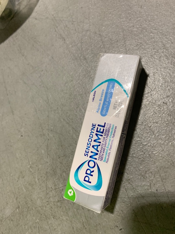 Photo 1 of Sensodyne Pronamel Gentle Whitening Alpine Breeze Toothpaste - 0.8 ounce -Travel Size
