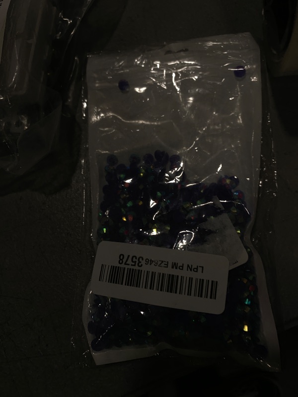 Photo 1 of qiipii 1280PCS 6mm Blue AB Resin Rhinestones for Crafts Royal Blue AB Flatback Jelly Rhinestones Bulk SS30 Non-Hotfix Stones Diamonds Crystals Gems Pack for Mugs Tumblers Bottles DIY Crafts Decoration
