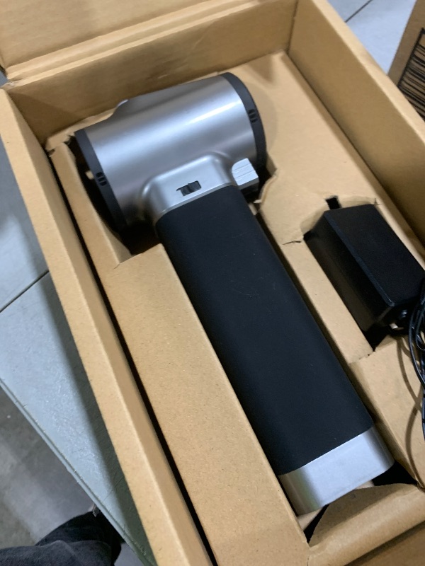 Photo 1 of Turbo Dryer Blower for Car, Max 220MPH & 3.1LB Thrust, with Silicone Shock Absorption and COB Lights, 64mm Oversize Air Blower, Portable Leaf Blower for Patio, Lawn and Car Cleaning