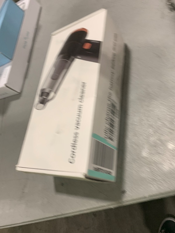 Photo 1 of VNOST Car Vacuum Portable Cordless, Handheld Vacuum Cordless with 30000PA Suction, 130000RPM, 6800mAh Battery, 10 Nozzles, Rubber Paint Material for Car, Home, Pet Cleaning?Charcoal Black?