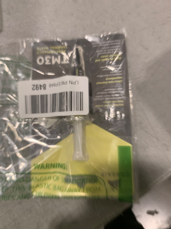 Photo 1 of Corsair TM30 Performance Thermal Paste | Ultra-Low Thermal Impedance CPU/GPU | 3 Grams|w/applicator, silver for Desktop