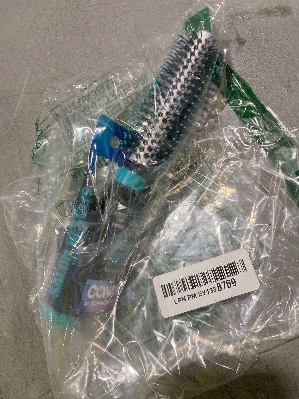 Photo 1 of Conair Metal Round Hairbrush - Hair brush for blow out with Metal barrel and Nylon bristles - Adds body and fullness - Perfect for short hair and home hair stylists