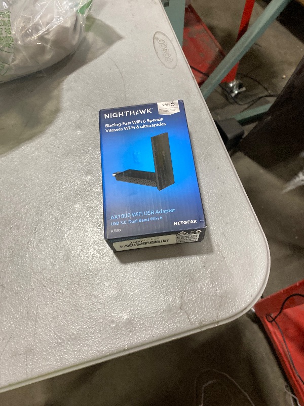 Photo 1 of NETGEAR Nighthawk WiFi 6 USB 3.0 Adapter (A7500) – AX1800 Dual-Band Wireless Gigabit Speed (Up to 1.8Gbps) – Works with Any WiFi 6 or WiFi 5 Router Or Mesh System - for Windows PC