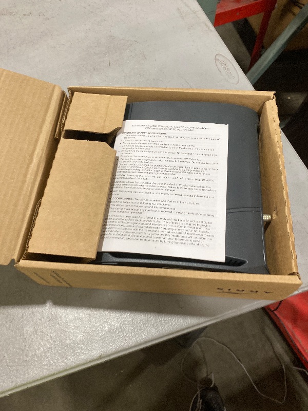 Photo 1 of ARRIS Surfboard G34 DOCSIS 3.1 Gigabit Cable Modem & AX3000 Wi-Fi 6 Router, Approved for Cox, Spectrum, Xfinity & Others (Renewed) black