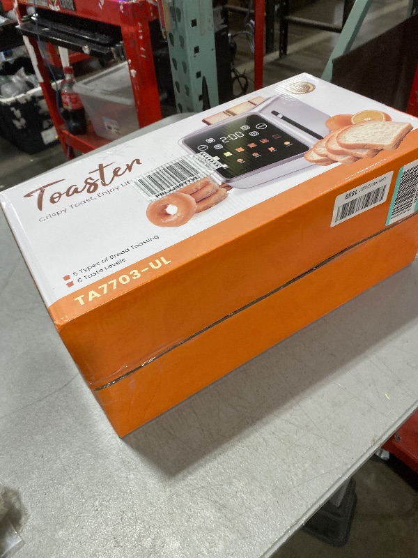 Photo 1 of Toaster 4 Slice, Digital Smart Touch Screen with Memory Function, Single Slot Tech, Stainless Steel Toaster Wide Slot for Bagels | 6 Toast Settings & 5 Bread Types | Defrost & Reheat