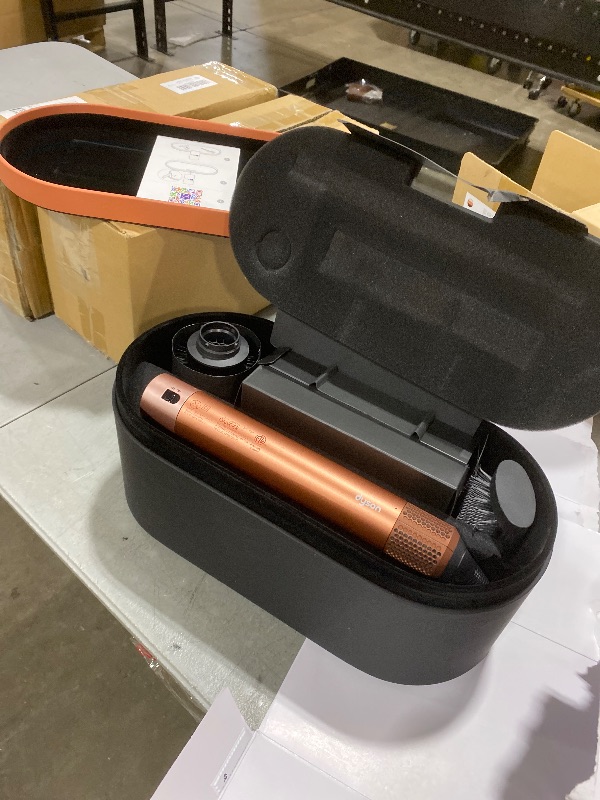 Photo 1 of Dyson Airwrap i.d. Multi-Styler and Dryer Straight+Wavy in Amber Silk