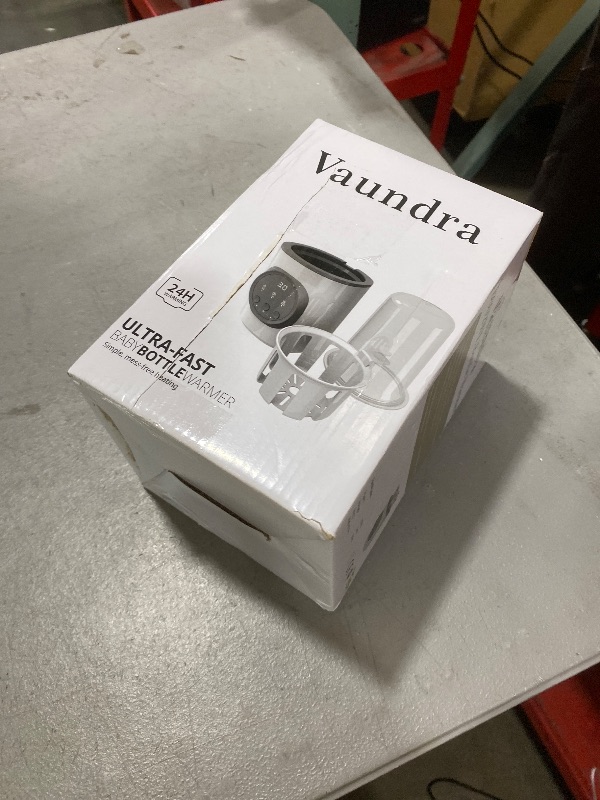Photo 1 of Vaundra Fast Baby Bottle Warmer for Breastmilk and Formula 120V