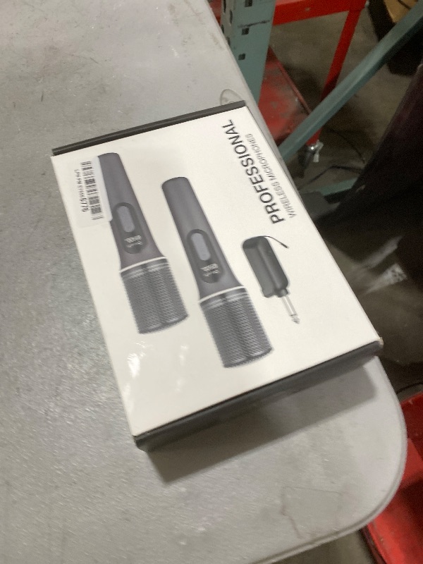 Photo 1 of Wireless Microphones, 5-level Volume Adjustment, Dual Handheld Dynamic Mic with Dynamic Ambient Lighting,Ultra-Stable Rechargeable Receiver,40H Duration, 200ft Range,Karaoke Microphone for Singing