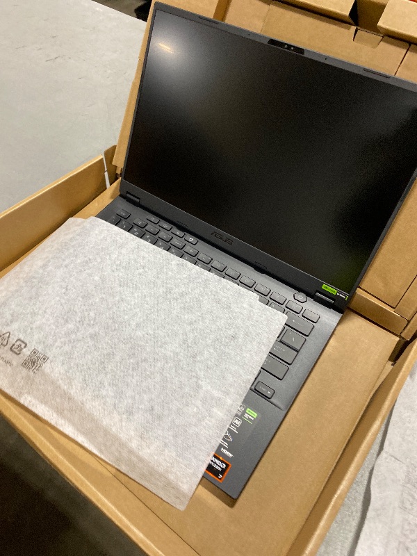 Photo 1 of ASUS TUF Gaming A14 Copilot+ PC Gaming Laptop, 14” WQXGA 16:10 165Hz Display, AMD Ryzen™ AI 7 8845HS, NVIDIA® GeForce RTX™ 4050, 16GB LPDDR5X, 512GB PCIe® Gen 4.0 SSD, Wi-Fi 6E, Windows 11 Home