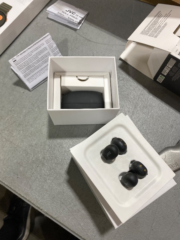 Photo 1 of JVC Nearphones Open Ear True Wireless Headphones - Open Ear Earbuds - Bluetooth 5.3-24H Playback - IPX4 Water Resistant - Built-in Mic - Awareness & Comfort - Ear Clip Earbuds - HANP1T
