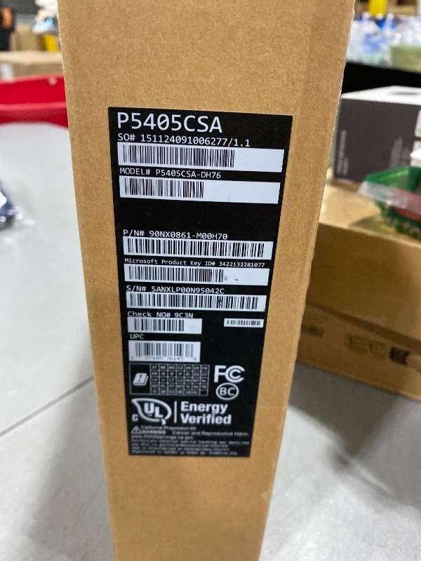 Photo 1 of ASUS ExpertBook P5 Copilot+ PC AI Laptop, Intel® Core™ 7 Processor 258V, 32GB RAM, 1TB SSD, WiFi 6E, Windows 11 Home, Misty Grey, P5405CSA-DH76