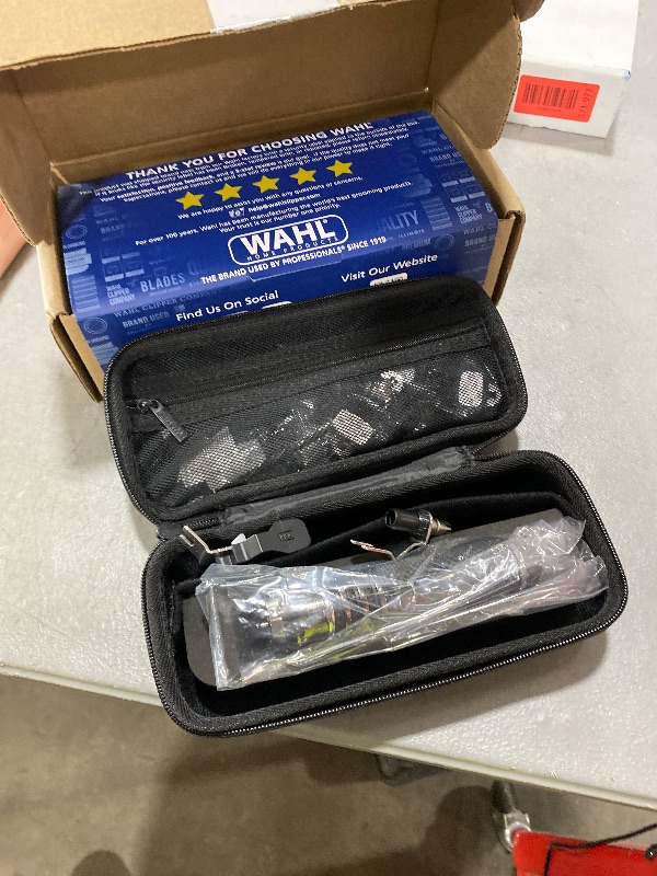 Photo 1 of Wahl USA Pro Series High Visibility Skeleton Style Trimmer, Lithium-Ion Cordless USB Rechargeable All in One Shaving & Close Cutting Beard Trimmer for Men with Near Zero Gap Blade – 3026018
