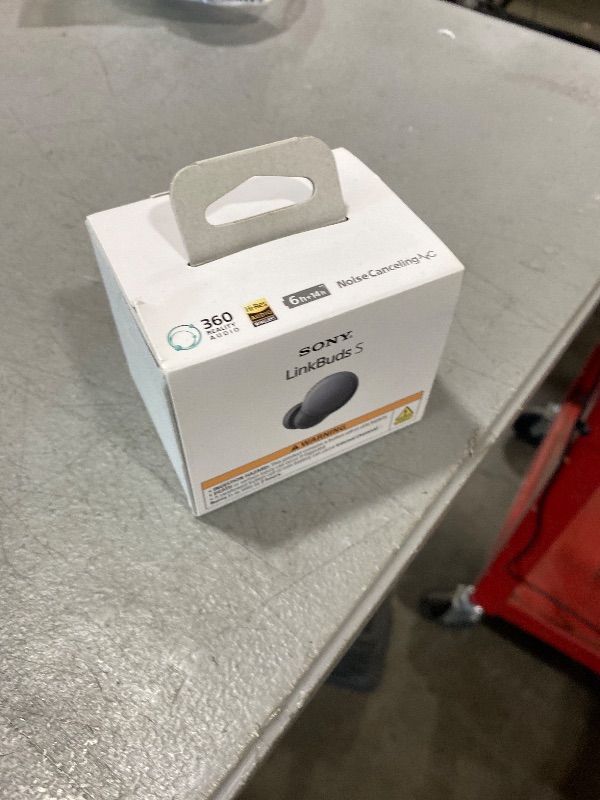 Photo 1 of Sony LinkBuds S Truly Wireless Noise Canceling Earbud Headphones with Alexa Built-in, Bluetooth Ear Buds Compatible with iPhone and Android, Black