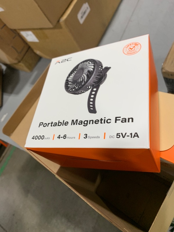 Photo 1 of 2 Portable Magnetic Fans