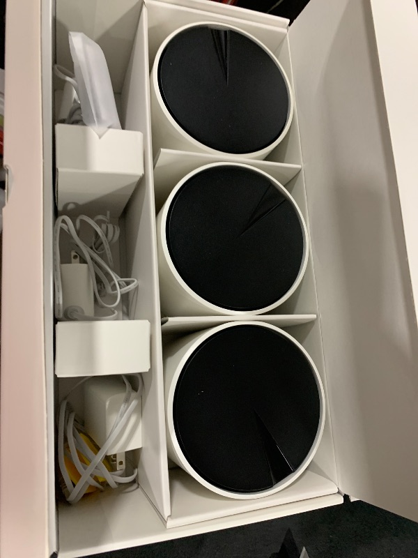 Photo 1 of TP-Link Deco X15 Dual-Band AX1500 WiFi 6 Mesh Wi-Fi System | Replaces Routers and Extenders | Covers up to 5,600 sq.ft. | 2 Gigabit Ports per Unit, Supports Ethernet Backhaul, 3-Pack