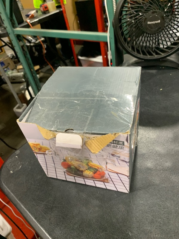 Photo 1 of 1.5L / 53 fl. oz. Clear Glass Pot with Lid Saucepan Heat Resistant Glass Stove and Pan with Lid Soup, Milk, Baby Food, Pasta (50oz/1500ml clear)