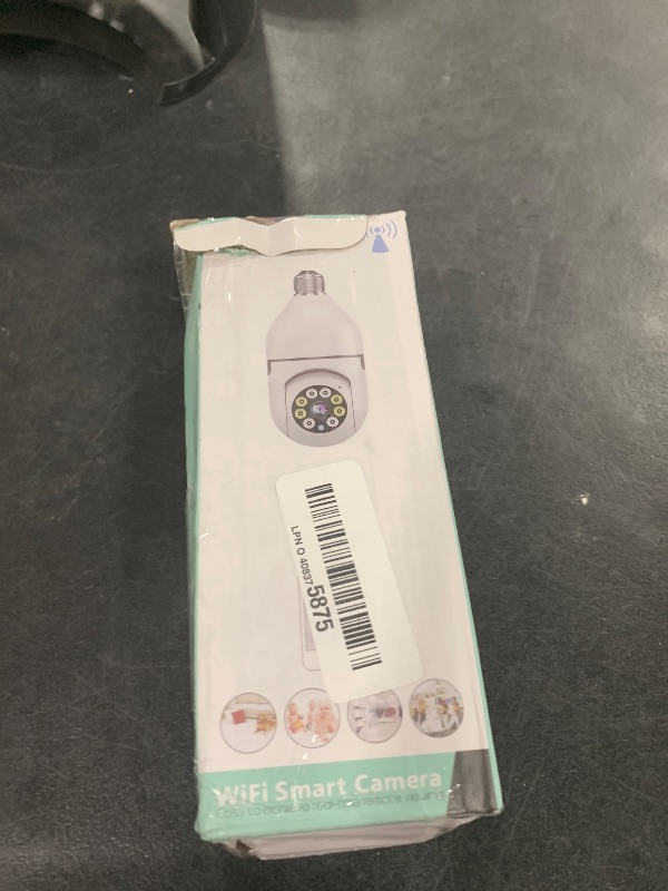 Photo 1 of Light Bulb Security Camera, 5GHz 2.4GHz ,Degree Pan/Tilt Panoramic IP Security Camera, TUYA WiFi 1080P Smart Home Surveillance Cam with Motion Detection Alarm Night Vision Two Way Talk Indoor E27