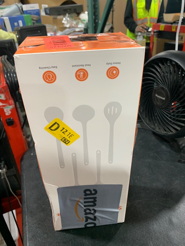 Photo 1 of 600ºF Heat Resistant Kitchen Utensil: U-Taste 13.6" Extra Long Silicone Cooking Tools Set, Food-Grade Non-Stick Solid and Slotted Turner Spatula, Mixing Spoon, and Soup Ladle (5 Pieces, Aqua Sky)