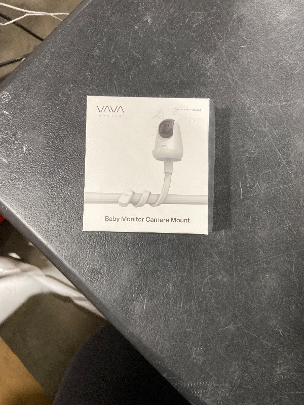 Photo 1 of HiPP Baby Monitor Mount Camera Shelf Compatible with VAVA and Most Other Baby Monitors, Universal Flexible Baby Camera Holder, Securely Attaches to Crib Cot Shelves or Furniture, 1/4" Screw