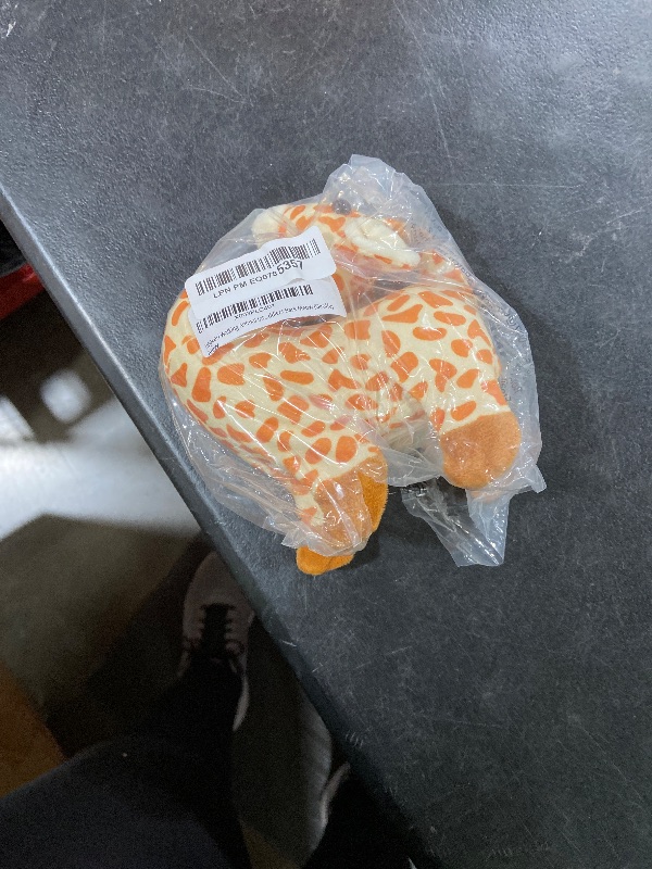 Photo 1 of Hopearl Walking Giraffe Interactive Electronic Pet Plush Jirafa Toy with Sounds and Movements Animated Shaking Tail Gifts for Toddlers Birthday, Brown, 9''