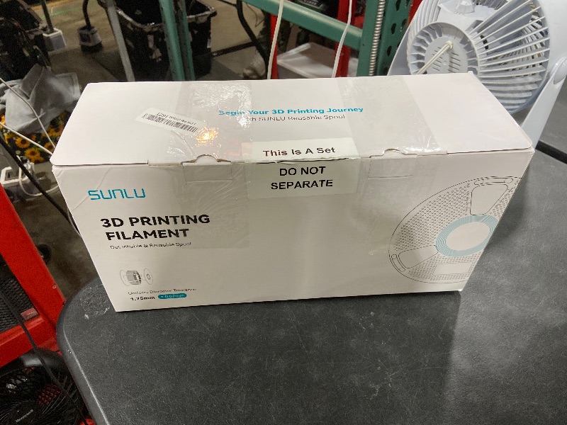 Photo 1 of PETG Filament 1.75mm - 4kg(8.8lbs) SUNLU PETG 3D Printer Filament, Reusable Spool Compatible with Bambulab Refill Filament, 1.75mm Dimensional Accuracy +/- 0.02mm, 4 Pack Black Bundle